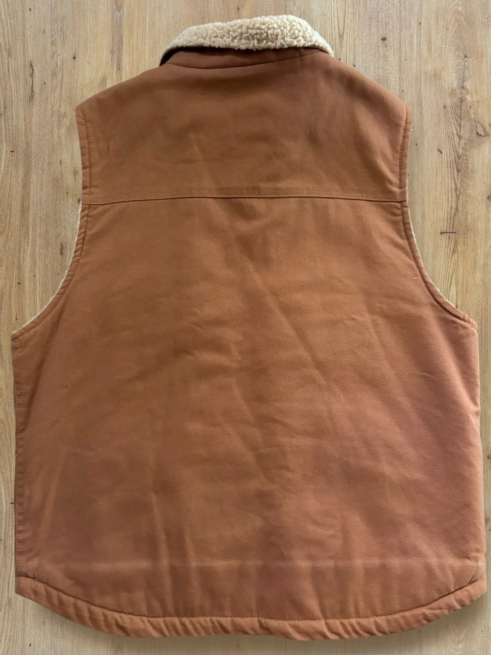 Dickies Sherpa-Lined Workwear Duck Vest Large